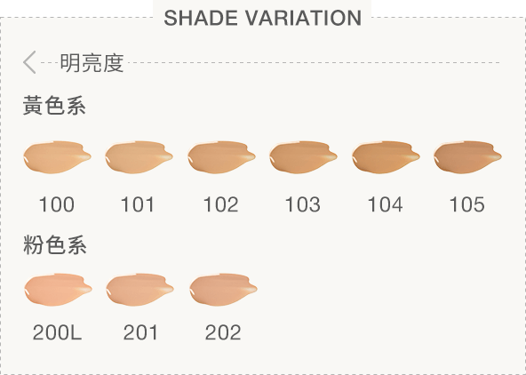 各色粉底液